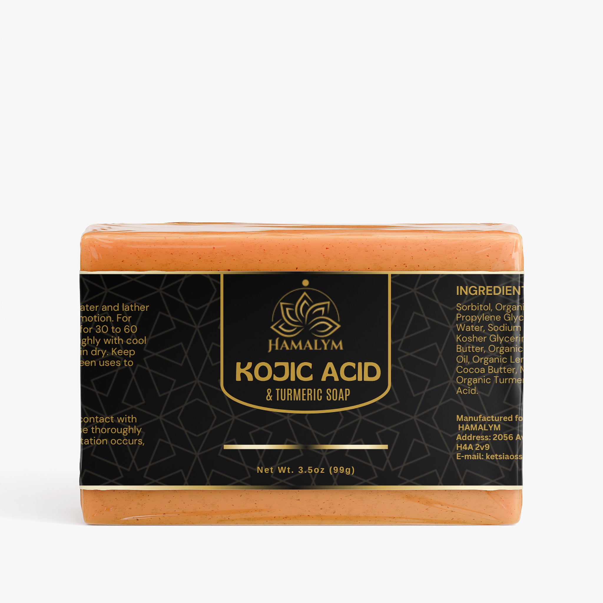 Kojic Acid & Turmeric Soap