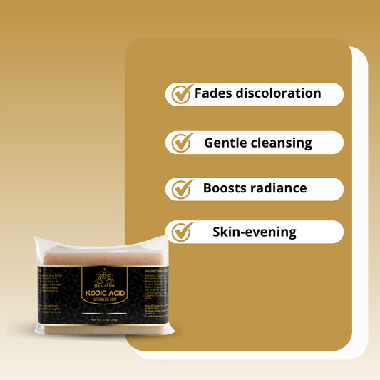 Hamalym Kojic Acid &amp; Turmeric Soap